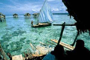 (c) Milda Drueke. Seenomade der Bajo in Indonesien Om Lahali