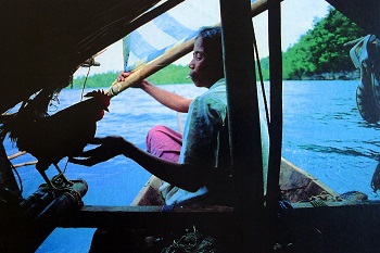 (c) Milda Drueke. Seenomade der Bajo in Indonesien Om Lahali