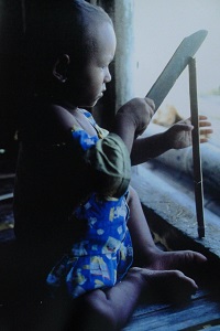 (c) Milda Drueke. Seenomade der Bajo in Indonesien Om Lahali