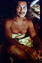 Milda Drueke. Tikopia 1989 Chief Nr. I.